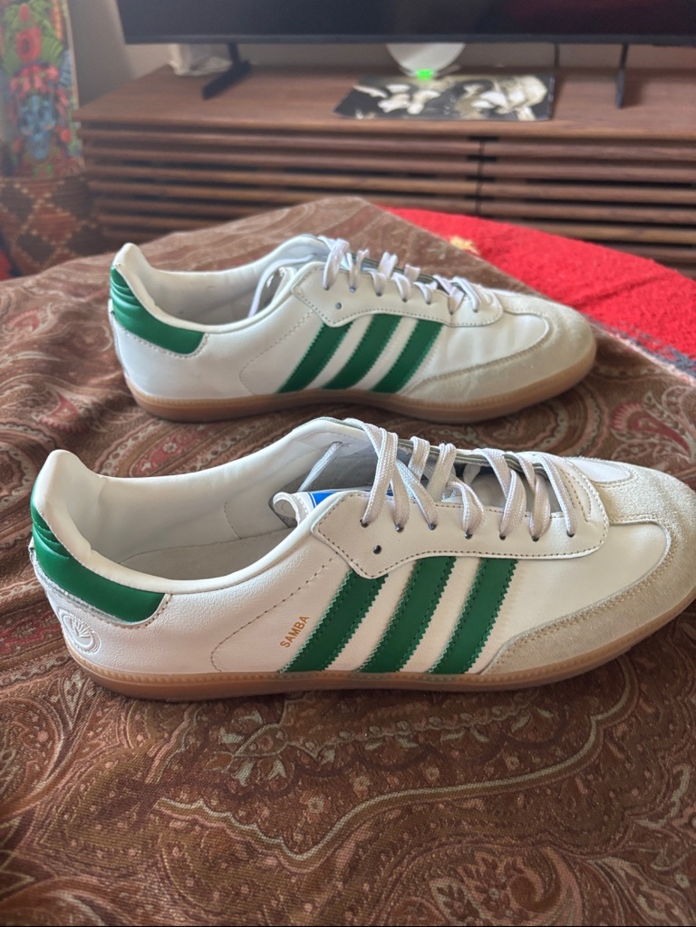 Adidas Samba Green stripe - Picture 4 of 6